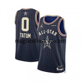 Maglia NBA Jayson Tatum 0 Jordan 2024 All-star Blu Swingman - Uomo